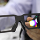 Illustration for article titled I Can Walk and Watch HD Movies at the Same Time With Lumus See-Through Video Glasses